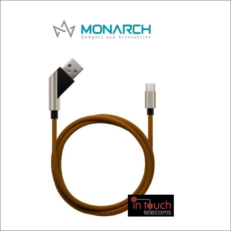 Monarch Gadgets X-Series | Type-C Cable - Brown