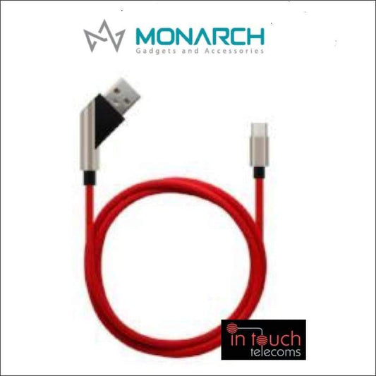 Monarch Gadgets X-Series | Type-C Cable - Red