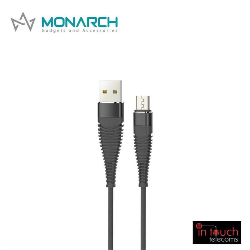 Monarch Gadgets Y-Series | Micro USB Cable - Black