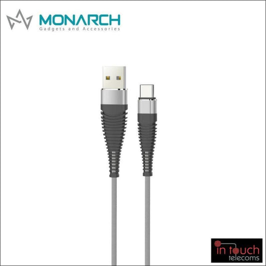 Monarch Gadgets Y-Series | Type-C USB Cable - Silver