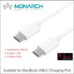 Monarch USB 3.0 Type-C to Type-C 1.5m Cable | Suitable for Charging MacBook
