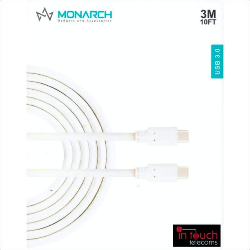 Monarch USB 3.0 Type-C to Type-C 1.5m Cable | Suitable for Charging MacBook