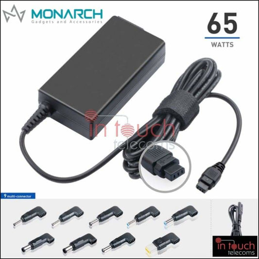 Universal Dell 65W Smart Laptop Charger | FM90PM111, K8WXN, 0K8WXN, 06C3W2 - Monarch Gadgets