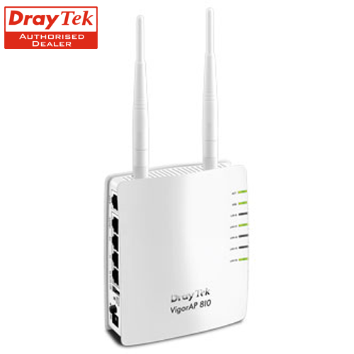 DrayTek VigorAP 810 Professional Access Point | Built-in PoE, Dual-LAN